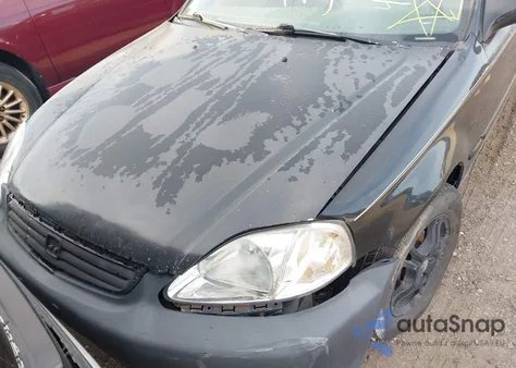 1999 Honda Civic Ex z USA, uszkodzony, nr VIN 1HGEJ8247XL053161